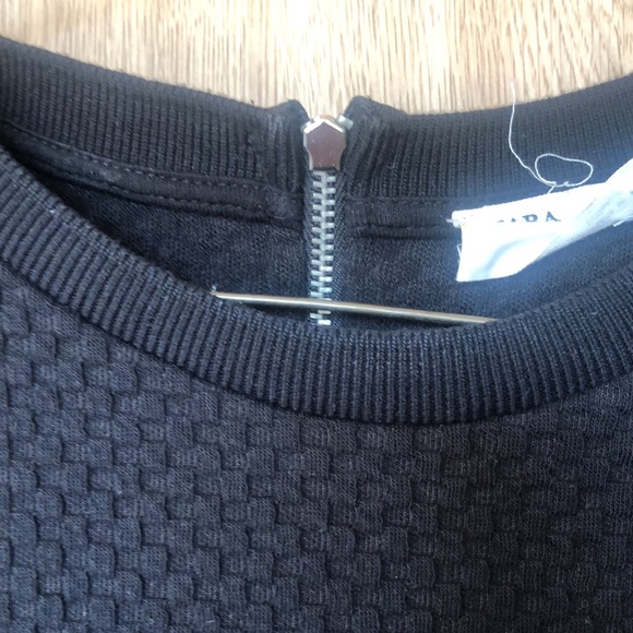 Zara textured black tunic - Picture 2 of 3